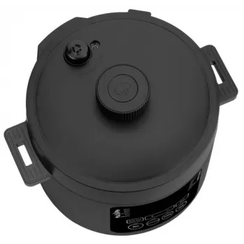 CONCEPT CK6001 monitoimikeitin 5L 900W 10 ohjelmaa tarttumaton musta/ruostumaton teräs