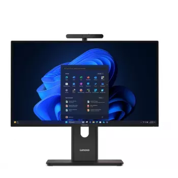 Lenovo ThinkCentre M90a G6 All-in-One-tietokone 23,8 tuuman FHD Intel Core Ultra 7 265 16GB RAM 1TB SSD Windows 11 Pro musta