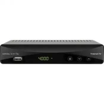 Imperial T2 IR Plus DVB-T2 HD -vastaanotin freenetTV-salauksenpurkujärjestelmällä (77-560-00)