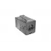 DIGITUS Keystone-moduuli Cat. 6A, suojattu, työkaluton, RJ45, hopea
