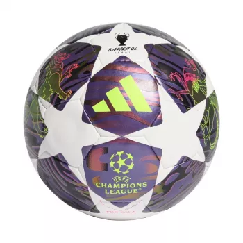 adidas UCL 25/26 Final Pro Sala futsalpallo violetti/valkoinen