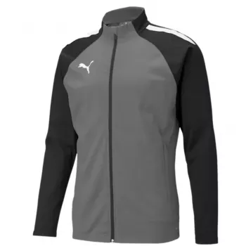 Puma teamLIGA Training miesten treenipaita vetoketjulla Puma Black-Asphalt koko L