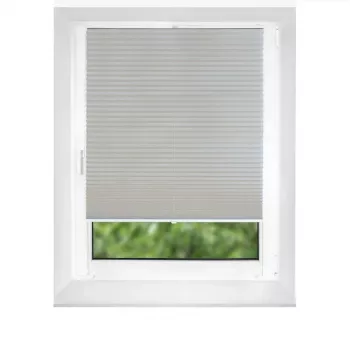 Pearl 70x210 taupe plisee lämpöpäällysteellä