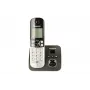 Panasonic KX-TG6821 DECT langaton puhelin vastaajalla, musta