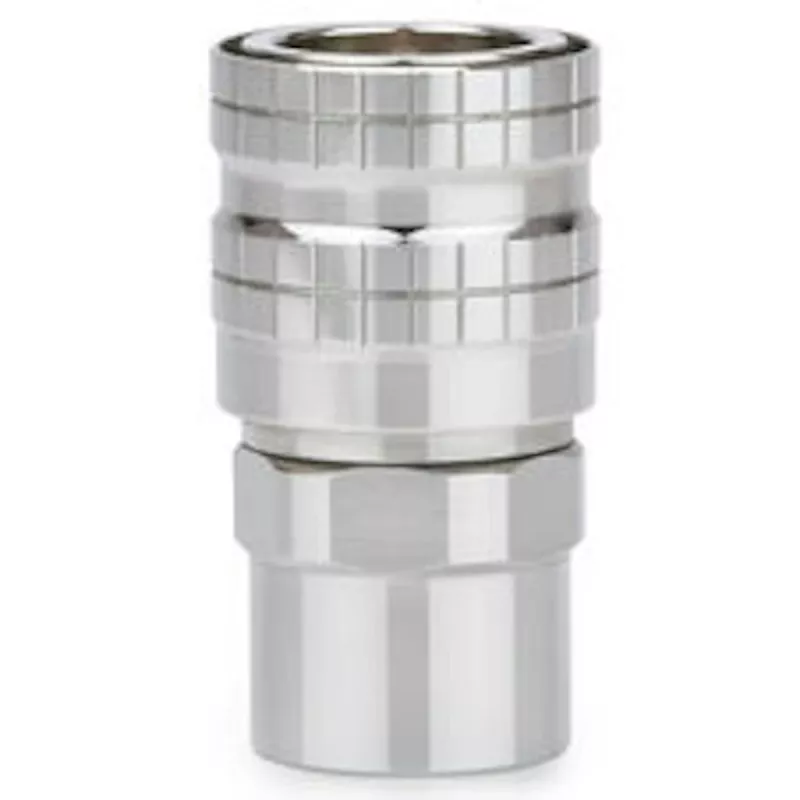 Thermal Grizzly DeltaMate Quick Disconnect Female - kiiltävä nikkeli