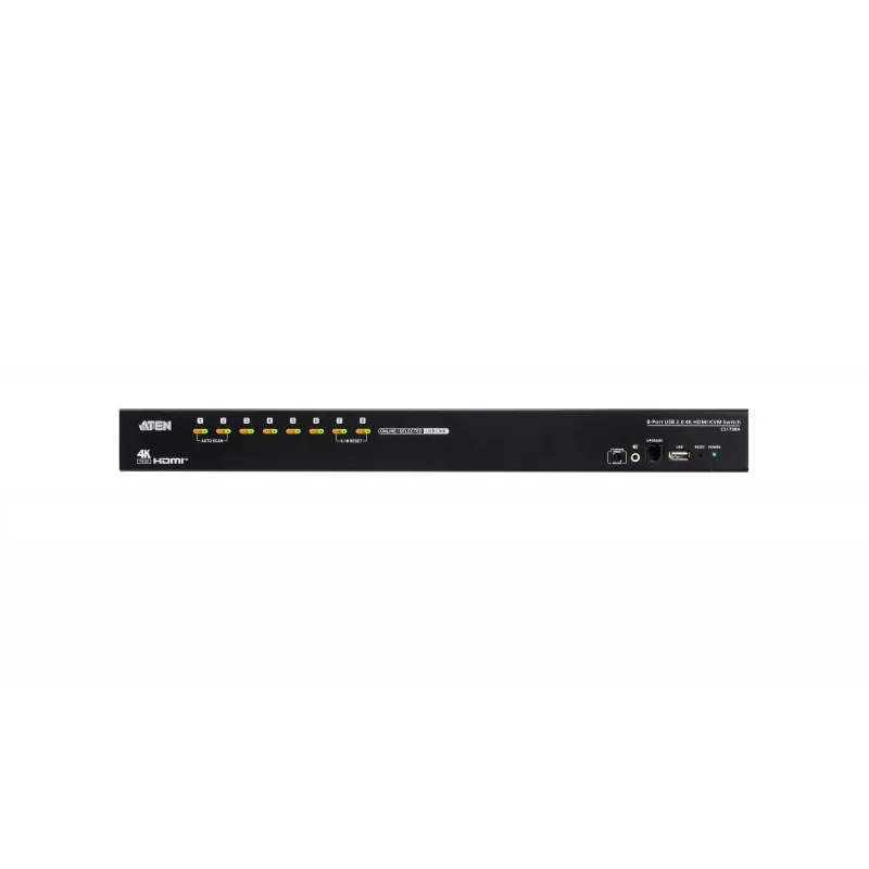ATEN CS1798A-AT-G 8-porttinen 4K HDMI KVM-kytkin, USB 2.0, ääni