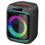 DENVER BPS-170 400W Bluetooth-juhlakaiutin RGB-valoilla, TWS, karaoke, FM-radio, USB/SD/AUX/mikrofonitulot