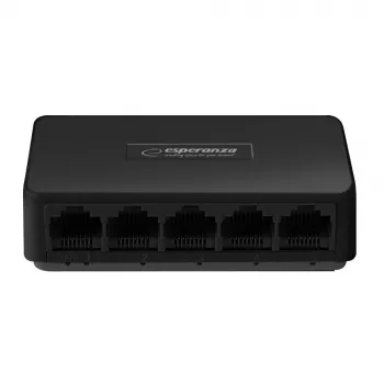 ESPERANZA 5-porttinen Gigabit-kytkin 10/100/1000 ONYX ENS103