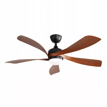 Extralink Grand Walnut 52 älykäs WiFi-kattotuuletin, pähkinä, 132 cm, sovellusohjaus