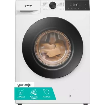 Gorenje WG2P84A32/PL vapaasti seisova edestä täytettävä pesukone, 8 kg, 1400 kierr./min, energialuokka A, valkoinen