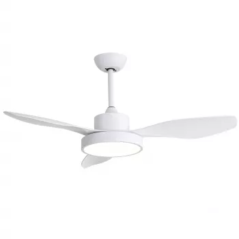 Extralink Aero Breeze 47 Smart WiFi kattotuuletin, valkoinen, sovellusohjaus, 119 cm