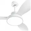 Extralink Aero Breeze 47 Smart WiFi kattotuuletin, valkoinen, sovellusohjaus, 119 cm