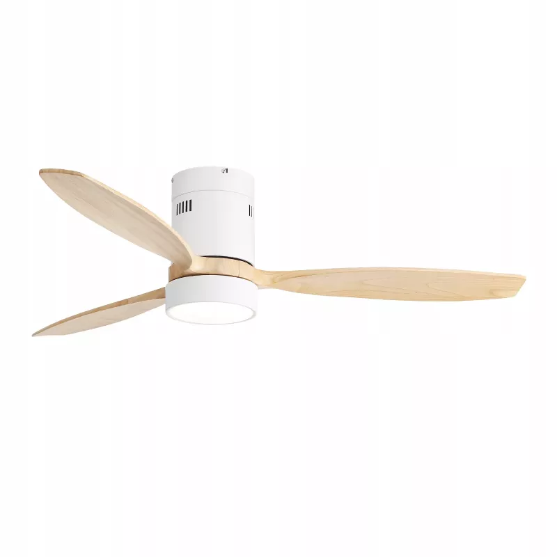 Extralink Nature Flow 52 älykäs WiFi-kattotuuletin, puu, 132 cm, sovellusohjaus