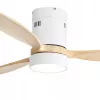 Extralink Nature Flow 52 älykäs WiFi-kattotuuletin, puu, 132 cm, sovellusohjaus
