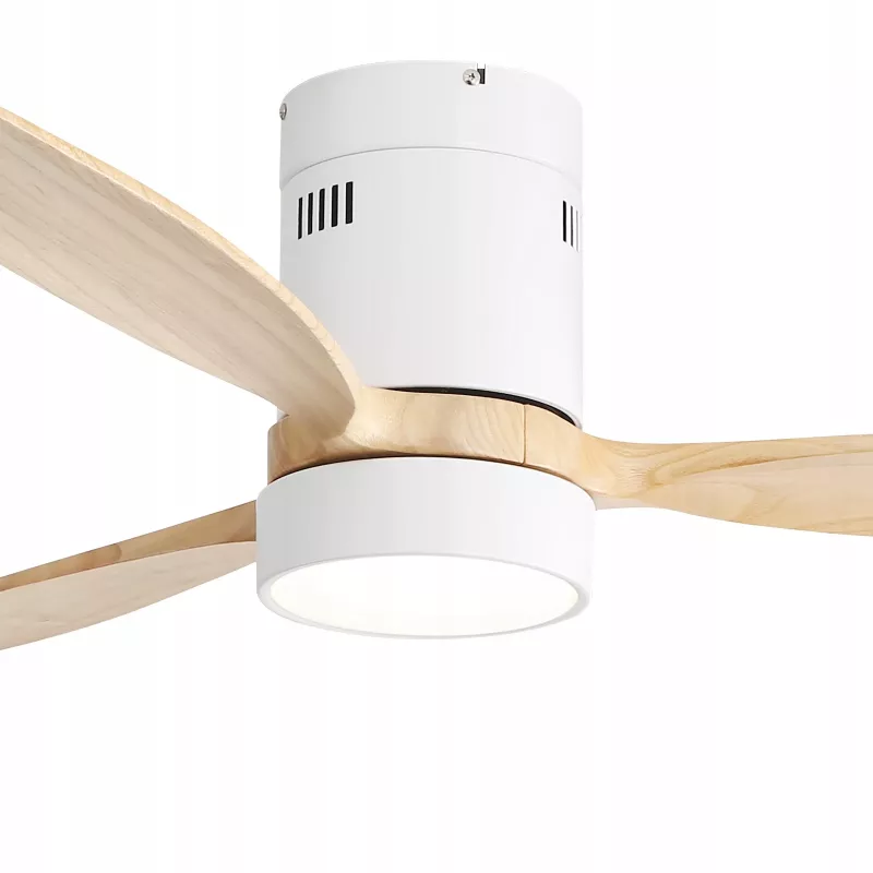 Extralink Nature Flow 52 älykäs WiFi-kattotuuletin, puu, 132 cm, sovellusohjaus
