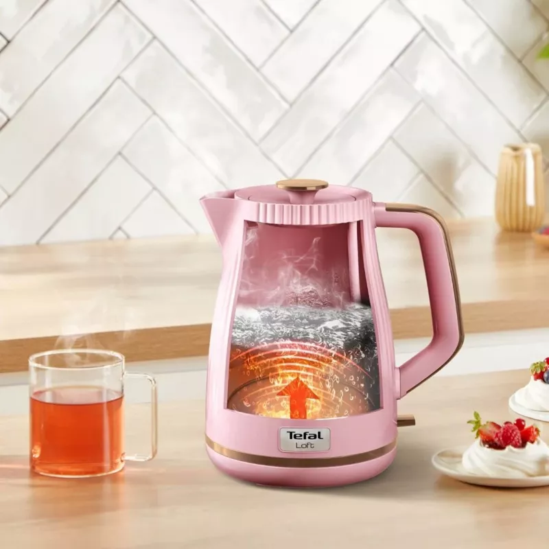 TEFAL KO2517E0 vedenkeitin 1,7L 2400W ruostumaton teräs hopea/harmaa