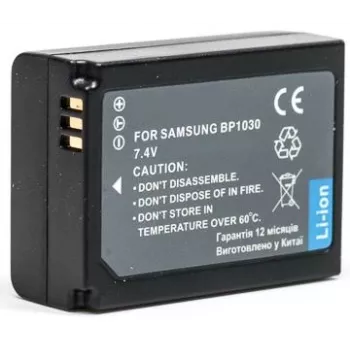 Samsung BP-1030 litiumioniakku NX-sarjan kameroille, 7,4 V 1030 mAh