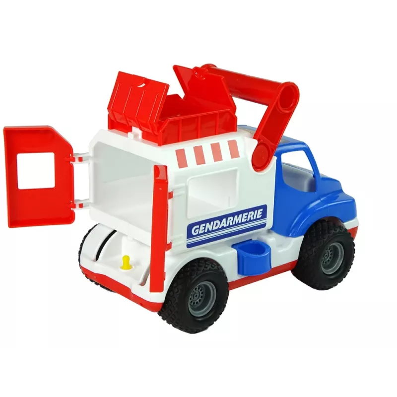 WADER POLESIE Gendarmerie ConsTruck 9924 leikkiauto