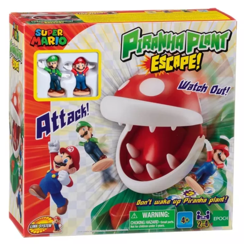 EPOCH Super Mario Piranha Plant Escape! toimintalautapeli