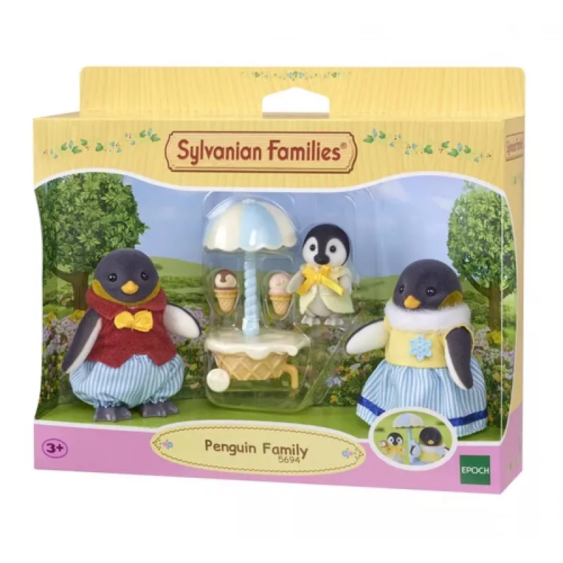 Sylvanian Families pingviiniperhe figuurisarja