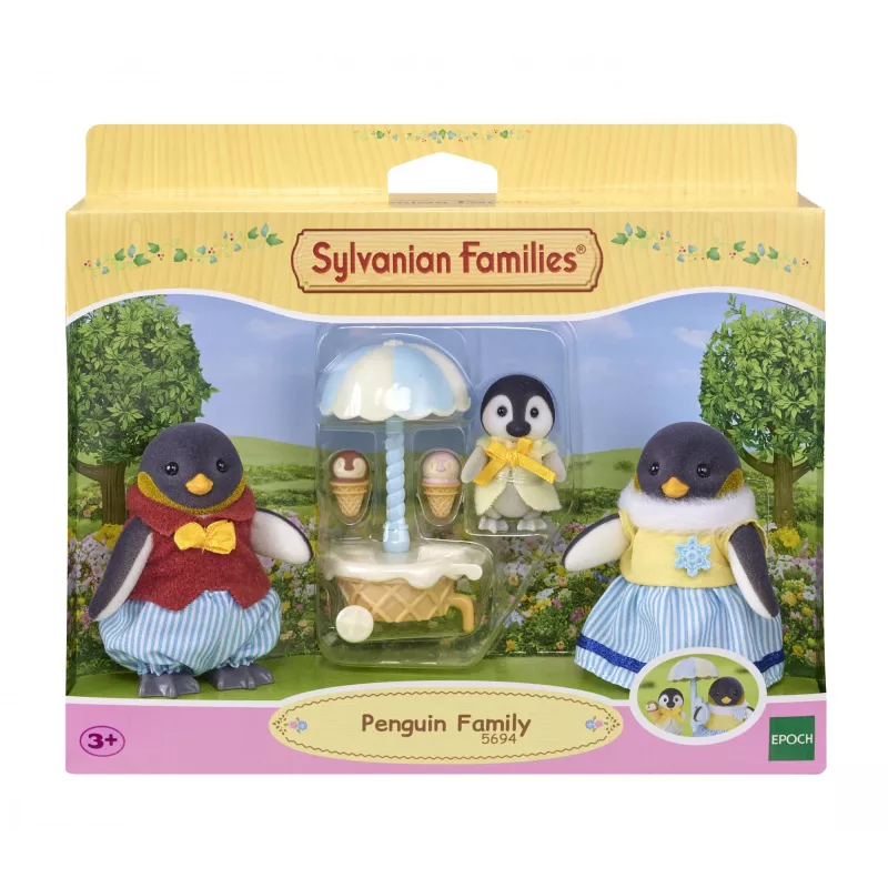 Sylvanian Families pingviiniperhe figuurisarja