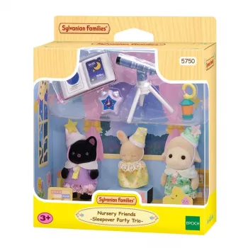 Sylvanian Families seikkailupuumaja yöpymisjuhla leikkisarja