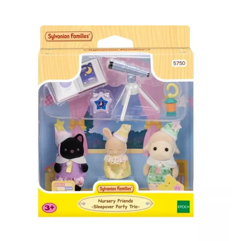 Sylvanian Families seikkailupuumaja yöpymisjuhla leikkisarja