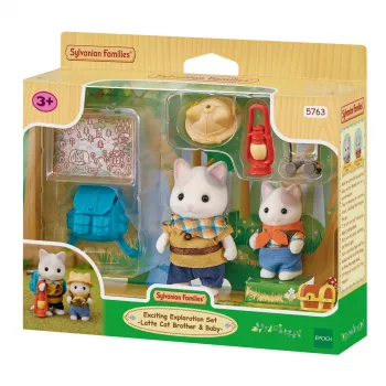 Sylvanian Families seikkailu-tutkimussarja kahdella figuurilla