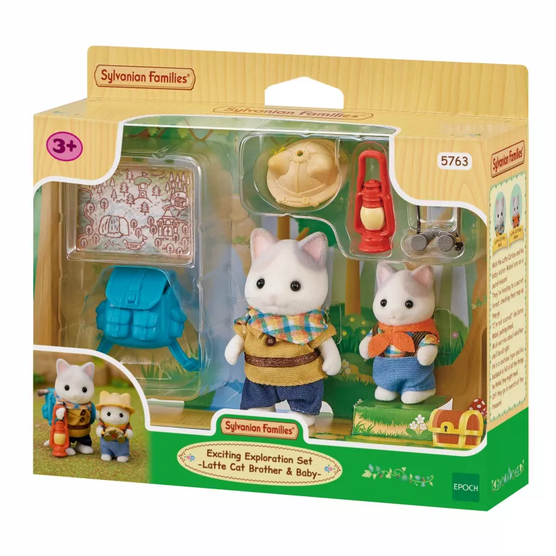 Sylvanian Families seikkailu-tutkimussarja kahdella figuurilla