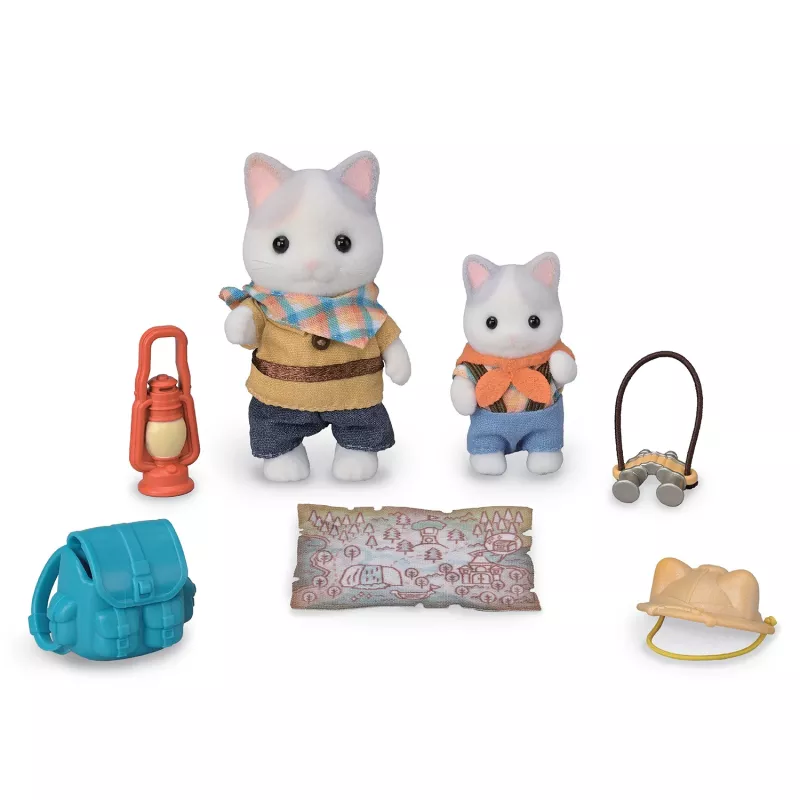 Sylvanian Families seikkailu-tutkimussarja kahdella figuurilla