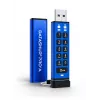 iStorage datAshur PRO+A 64GB USB 3 -muistitikku, 256-bit (IS-FL-DA3A-256-64)
