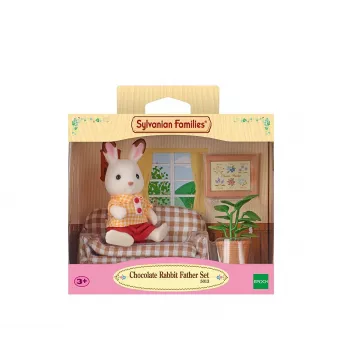 Sylvanian Families suklaajänis isä olohuonesarja