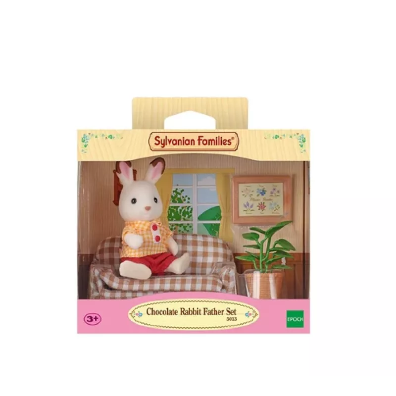 Sylvanian Families suklaajänis isä olohuonesarja