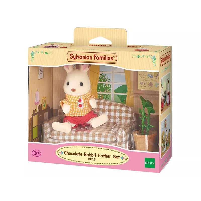 Sylvanian Families suklaajänis isä olohuonesarja