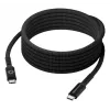 dbramante1928 Copenhagen USB-C - USB-C punottu kaapeli 1m musta
