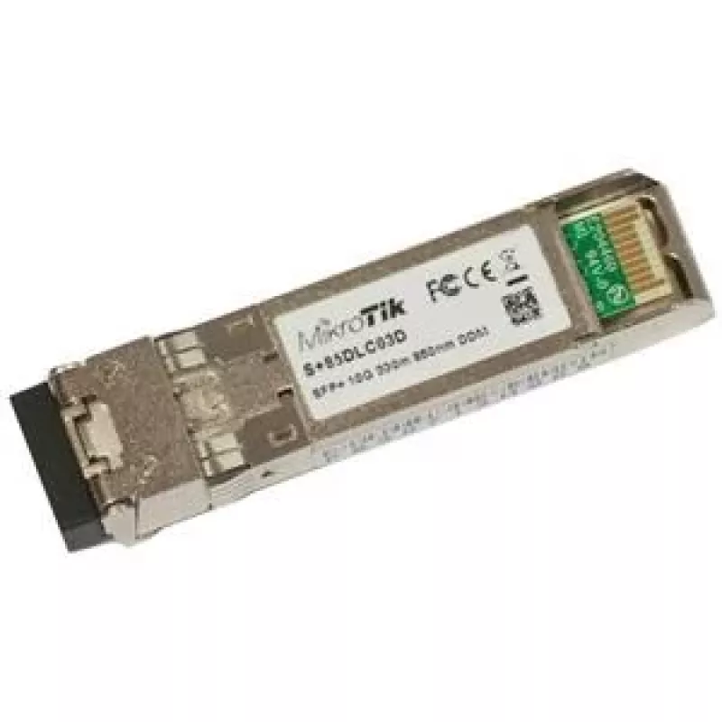 MikroTik S+85DLC03D 10G SFP+ 850nm monimuoto LC-lähetin-vastaanotin, 300m