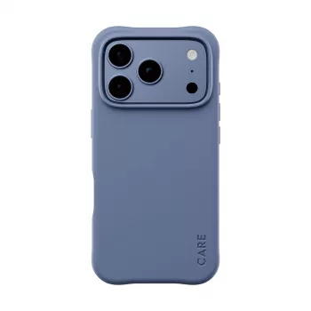 CARE by PanzerGlass Samba -kotelo iPhone 17 Pro / 18 Pro -puhelimelle – Shades of Blue, MagSafe, kierrätetty TPU, antimikrobinen, 3,6 m putoamissuojaus