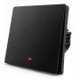 Qoltec 52722 älykäs Wi-Fi-valokytkin, 1-kanava, kosketuspaneeli, ajastin, Tuya/Smart Life, musta