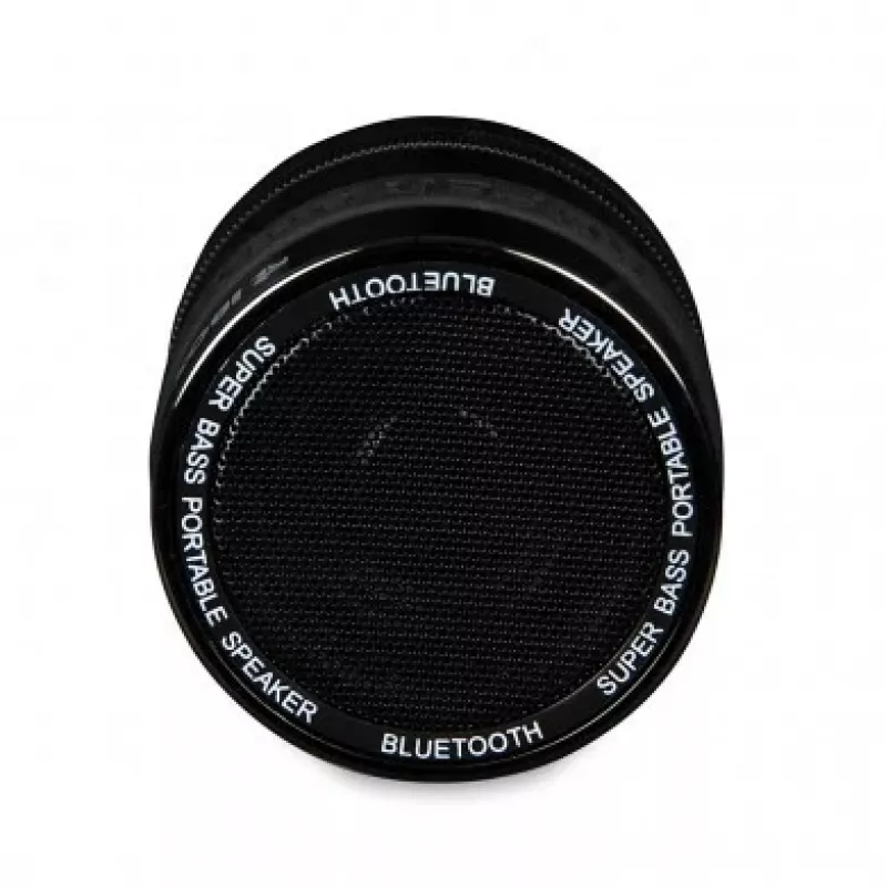 IBOX kaiutin STRIDER Bluetooth kannettava langaton kaiutin FM-radiolla, kaiutintoiminnolla, 5W RMS, 3,5mm AUX, USB, MicroSD, musta