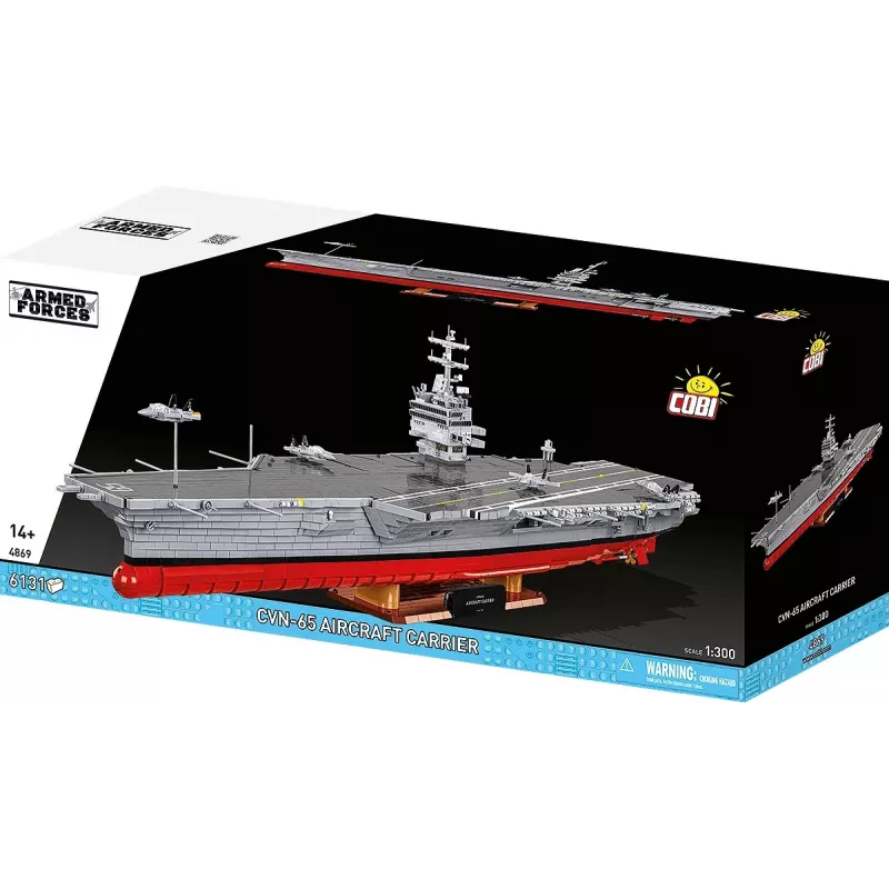 COBI 6131 PCS HC WWII /4869/ CVN-65 lentotukialus rakennussarja