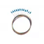 LANBERG Pigtail SM LC/UPC Semi-Tight 9/125 G657A1 12x2m monivärinen