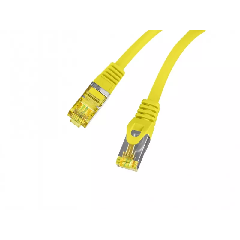 LANBERG Cat.6A S/FTP LSZH kupari-patch-kaapeli 20m keltainen Fluke tarkastettu