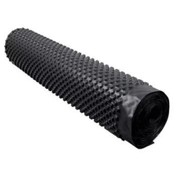 HDPE-nystyrälevy pystysuoraan perustuseristykseen 1,5 m x 20 m (30 m²) - musta
