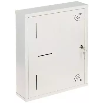 TESM-420X340X90N STALFLEX pinta-asennettava kotelo tietoliikenteelle, vaaleanharmaa (RAL 7035), 420x340x90 mm, IP30, teräs