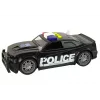 LEAN TOYS poliisiauto 1:14 RC-ajoneuvo valoilla ja äänillä musta