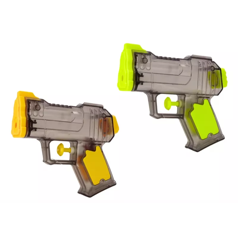 LEAN TOYS pieni vesipyssy läpinäkyvä keltainen oranssi