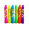 LEAN TOYS kasvomaalaussarja neon fluoresoivat kynät 6 kpl