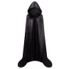 LEAN TOYS viitta hupulla karnevaali halloween musta 150cm