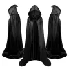 LEAN TOYS viitta hupulla karnevaali halloween musta 150cm