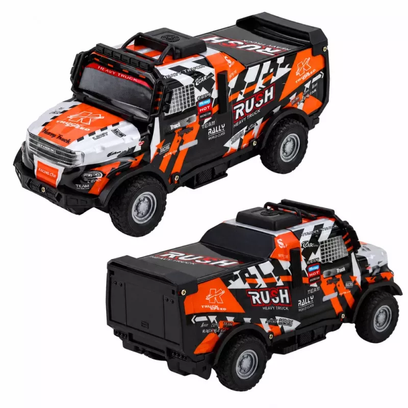 LEAN TOYS maastoauto kitkavetoisella, valaistulla korilla ja äänillä